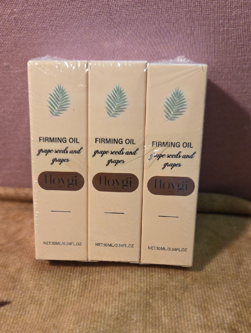 Firming Oil with Grape Seeds and Grapes - Beige Packaging (3 pack)